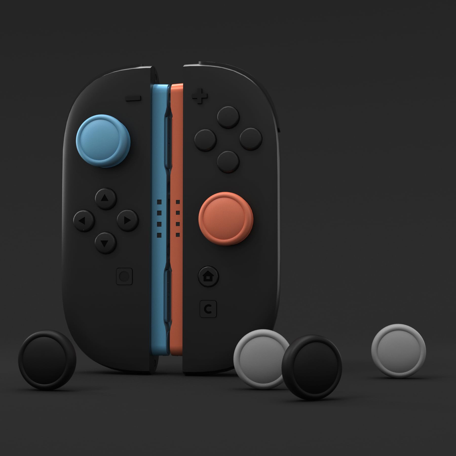 Amazon.com: PlayVital Thumb Grips for Nintendo Switch 2, 8-Pack